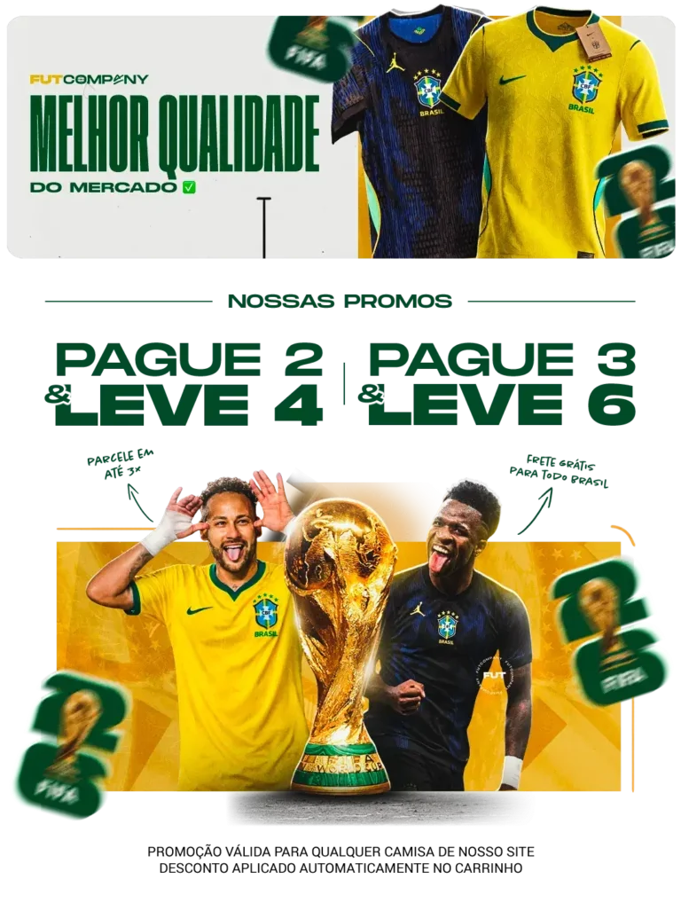 Melhor qualidade do mercado FUTCOMPANY